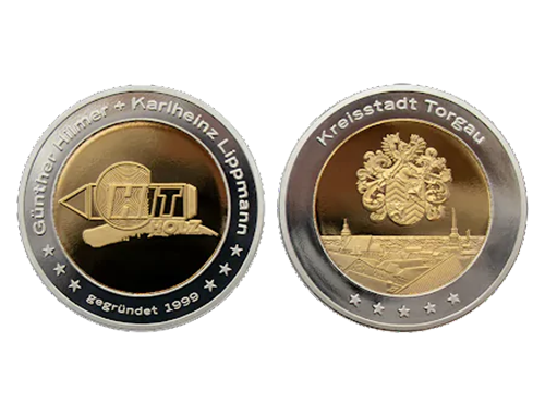 Custom Engraved Gold / Silver Coin