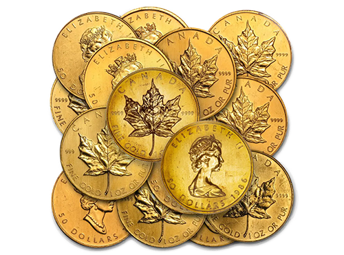 Gold Maple Leaf Coin
