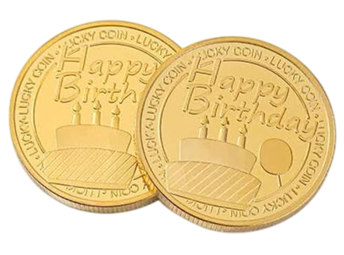 Happy Birthday Gold Coin